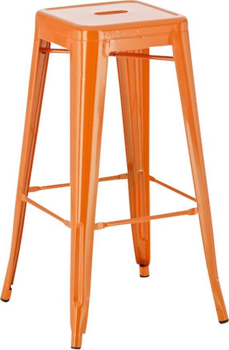Image du produit CLP Lot de 2 tabourets de bar Joshua, orange