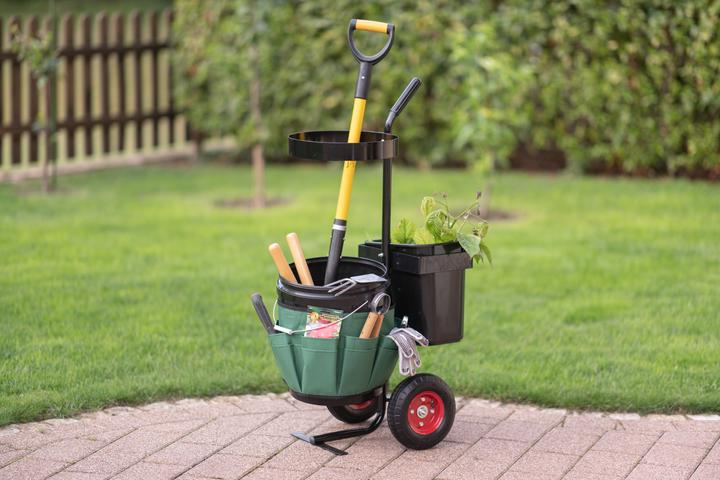 Immagine prodotto Westmann Carrello da giardino universale e porta attrezzi (40 kg)