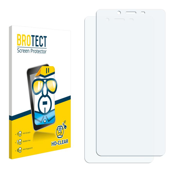 Produktbild BROTECT Schutzfolie Displayschutz Klar (2 Stück, OnePlus X Onyx)