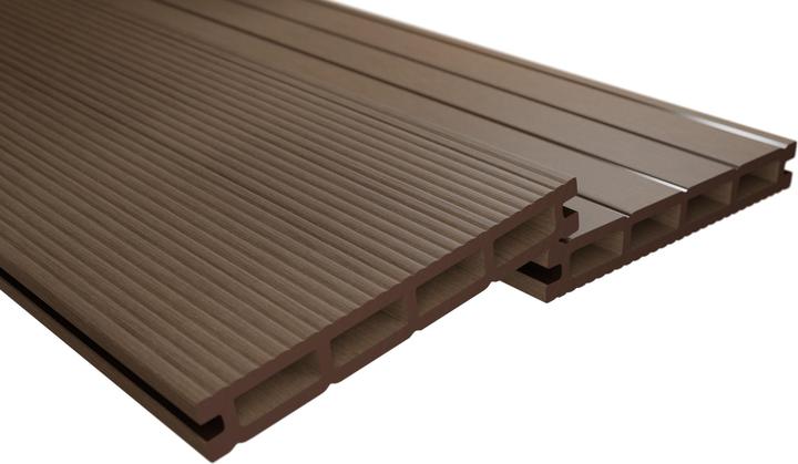 Actual product image Endorphin ® 40m² Braun WPC Terrassendielen Komplettset