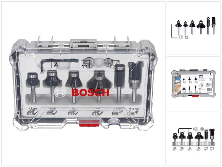 Actual product image Bosch Professional Zubehör Edge milling cutter set.