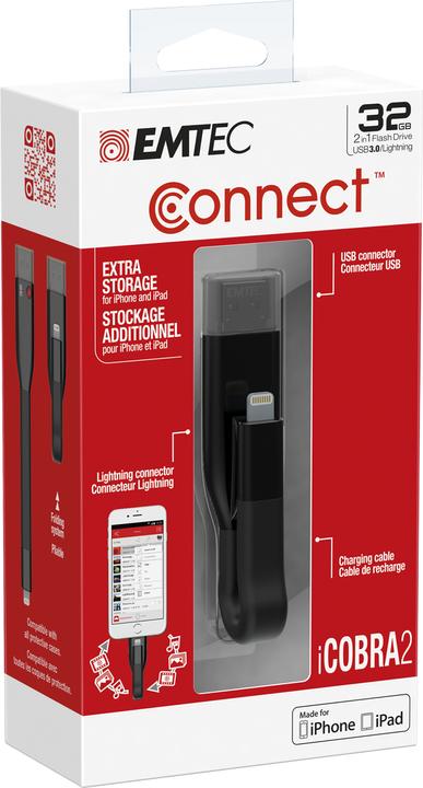 Actual product image Emtec T500 Icobra2 (32 GB, USB-A)