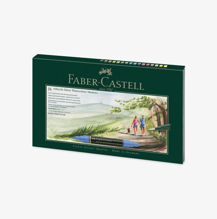Actual product image Faber-Castell Felt tip pens Albrecht Dürer 17 pieces (Multicoloured, 17 x)