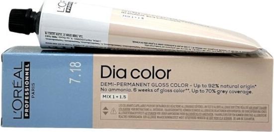 Image du produit L'Oréal Paris Loreal DIA Color 7,18 blond moyen cendré moka 60 ml (7.18 Blond moyen cendré Moka)