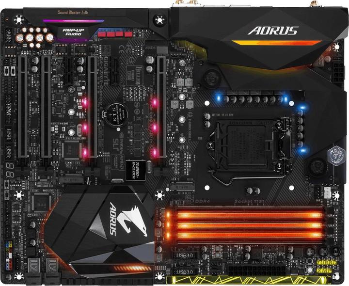 Produktbild Gigabyte AORUS Z270X-Gaming 8 (LGA 1151, Intel Z270, ATX)
