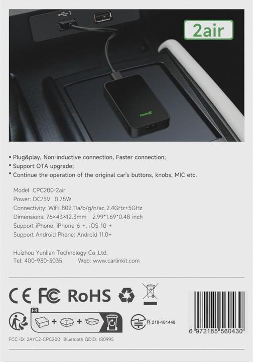 Image du produit Carlinkit 5.0 CPC200-2air