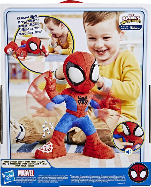 Image du produit Hasbro Saf Dance N Crawl Spidey (31.80 cm)