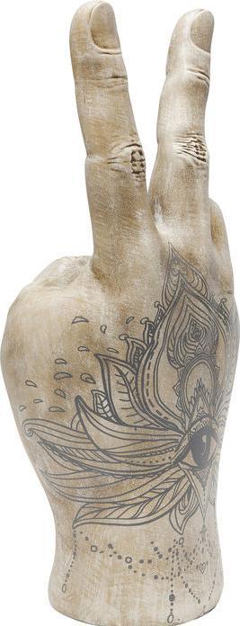 Produktbild Kare Design Deko Hand Victory Tattoo Eye 36cm