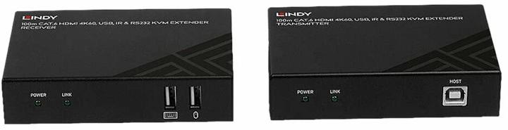 Produktbild Lindy HDMI, USB & RS232 KVM Extender