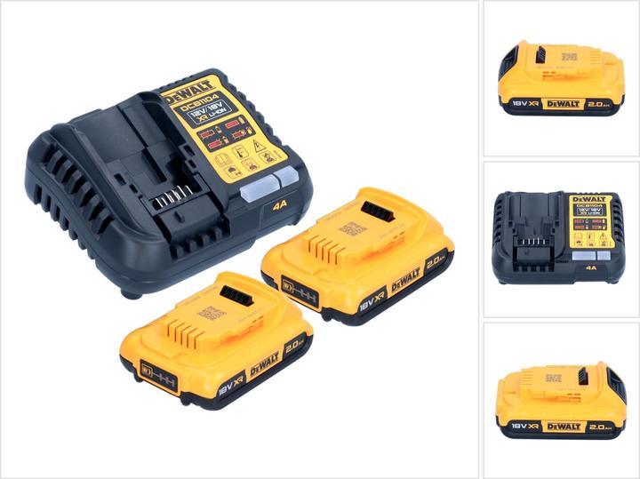 Produktbild DeWalt DCB1104D2-QW (18 V)