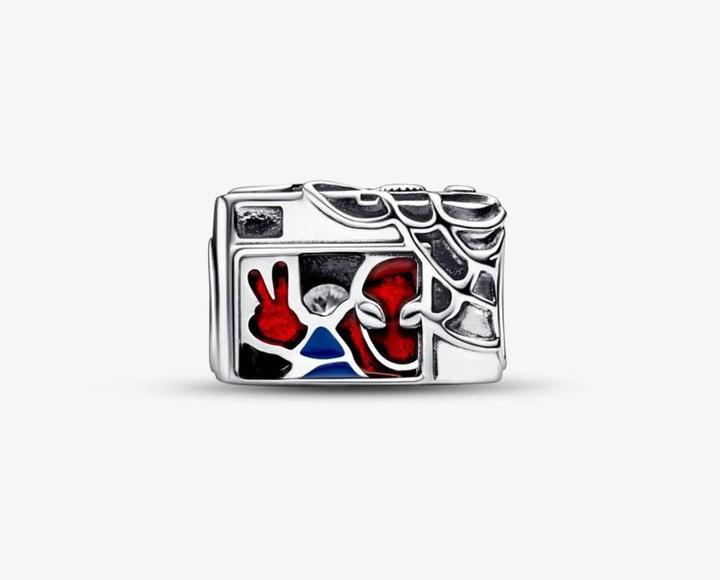 Image du produit Pandora Charm caméra Spider-Man (Argent 925, Émail)