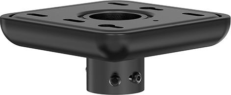 Produktbild Hagor CPS - Ceiling Plate with Cover SS Deckenflansch Rundrohr CPS-Serie Deckenabstand 87 mm (Decke, Boden)