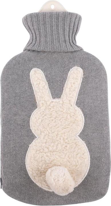 Sänger Wärmflasche aus Naturkautschuk mit Strickbezug 2l Hase Btl (2 l)