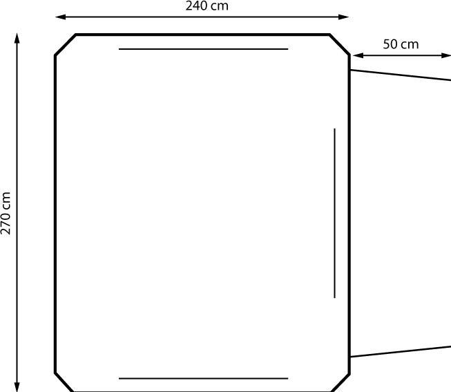 Productafbeelding Eurotrail Roadster Air - bustent (Opblaasbare tent, 11.40 kg)