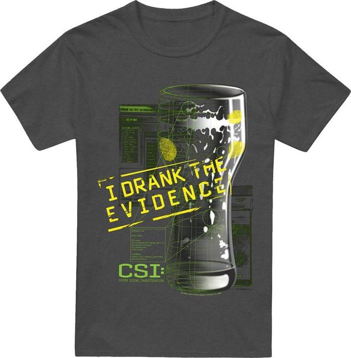 Csi: NY I Drank the Evidence TShirt