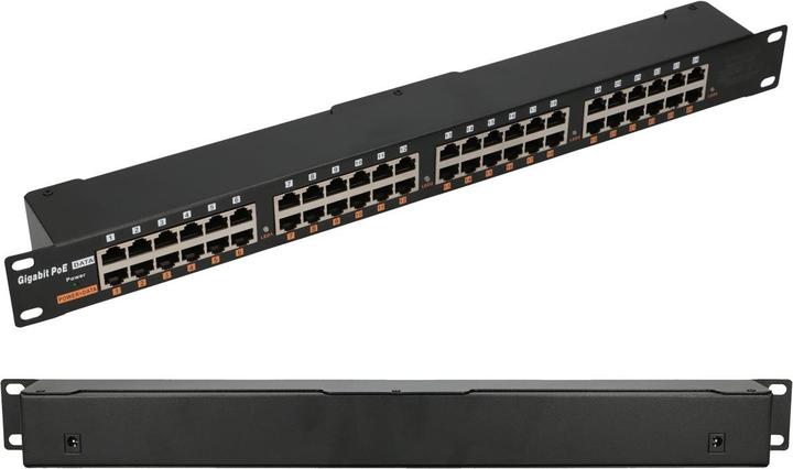 Produktbild Extralink POE INJECTOR 24 PORT GIGABIT Fast Ethernet, Gigabit Ethernet (802.3at (PoE+))