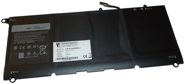 Produktbild Vistaport Akku für Dell XPS 13 9360 (4 Zellen, 7894 mAh)