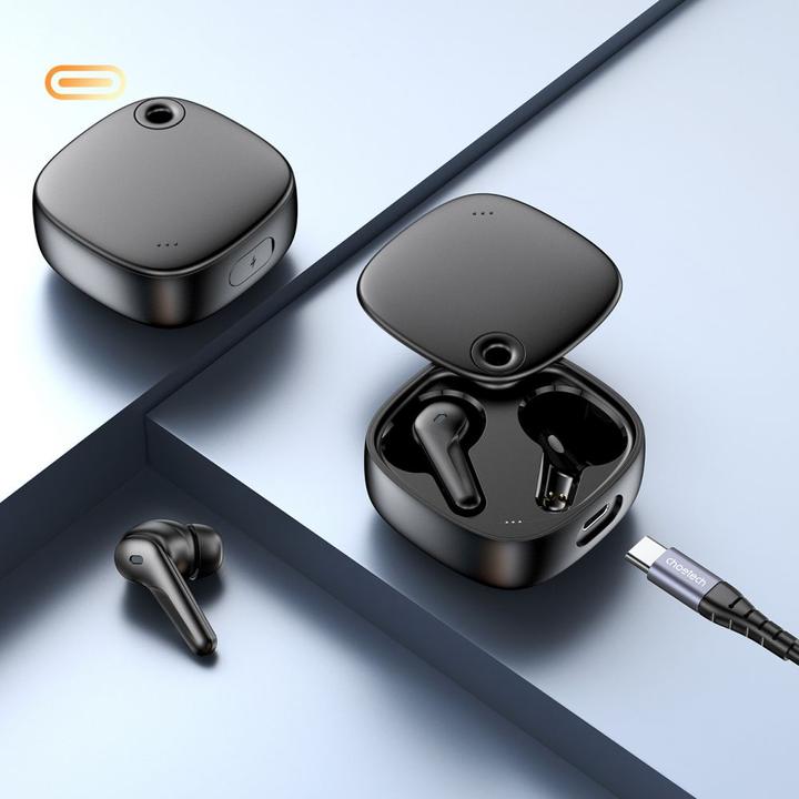 Immagine prodotto Choetech BH-T17 cuffie wireless TWS ANC ENC IPX6 - nero (ANC, 8 h, Senza fili)