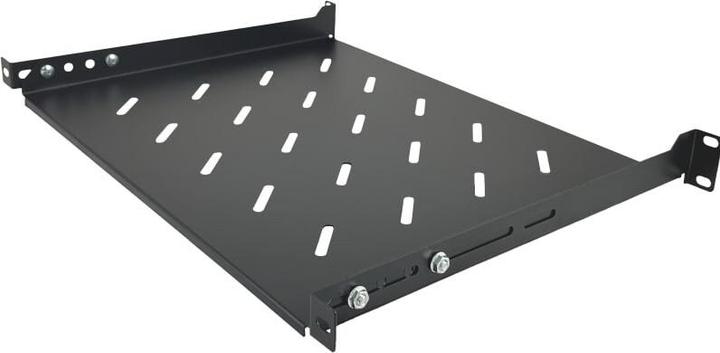 Produktbild Alantec SA-P-19-1U-350-4-C-02 Festes Regal 19 1U Tiefe 350mm schwarz
