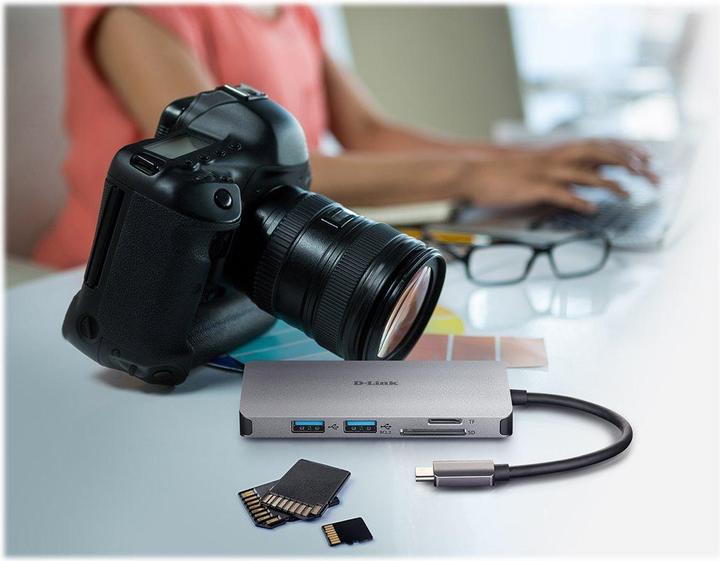 Produktbild D-Link DUB-M610 (USB-C, 2 Ports)