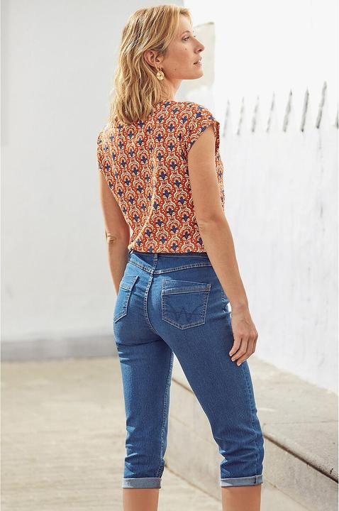 Immagine prodotto Anne Weyburn Jeans 3/4 in denim stretch (34)