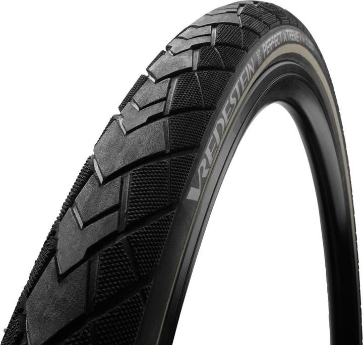 Actual product image Vredestein Perfect Xtreme Maximum Protection bicycle tyre, black, 37-622/28x1.5/8x1.3/8 (37-622)