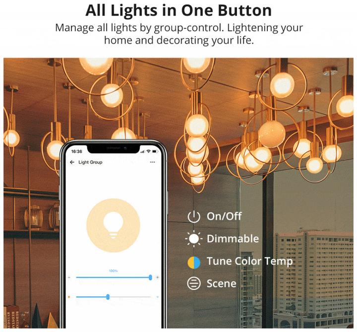 Actual product image Sonoff Light source B05-BL-A60 (E27, 9 W, 806 lm, 1 x, G)