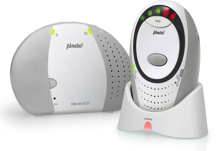 Image du produit Alecto Babyphone DECT économique, blanc/gris (Vidéo et audio, 300 m)