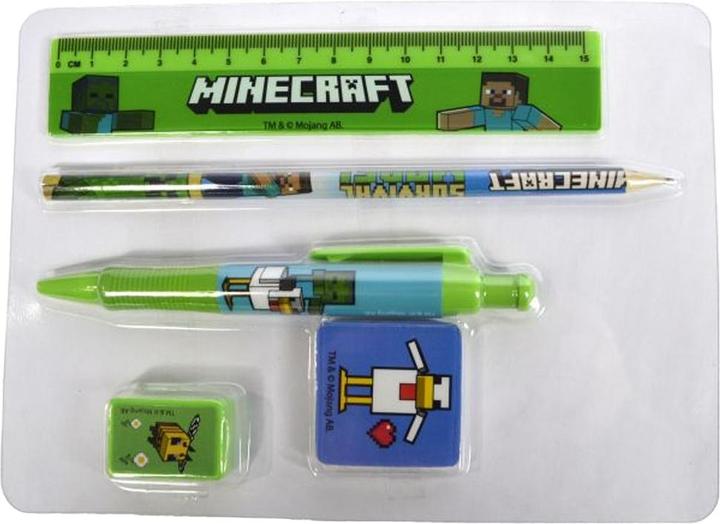 Minecraft SchreibwarenSet Bumper Klassisch A5 (Bunt, 1 x)