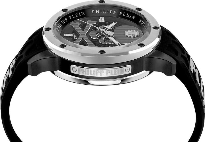 Actual product image Philipp Plein PWUAA0523 Hyper Sport Automatic Mens Watch 46mm 5ATM (Analogue wristwatch, 46 mm)