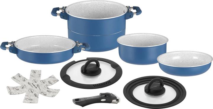 Image du produit Brunner Carezza Magnetogrip (22 cm, Ensemble de casseroles et de poêles de cuisson, Aluminium)