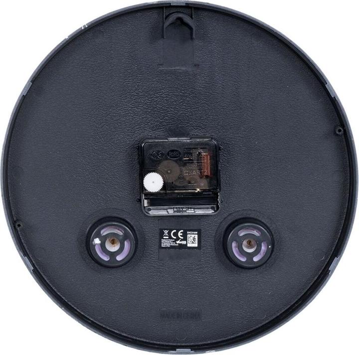 Actual product image Esperanza wall clock Lyon black (EHC016K) (25 cm)