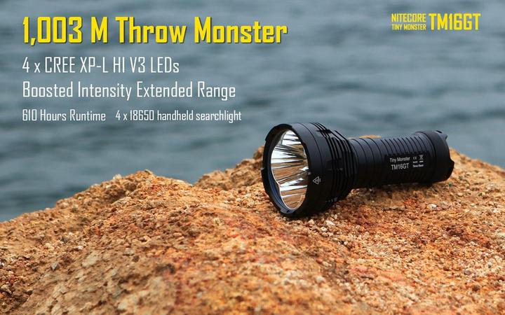 Image du produit Nitecore Tm16gt (18.20 cm, 3600 lm)