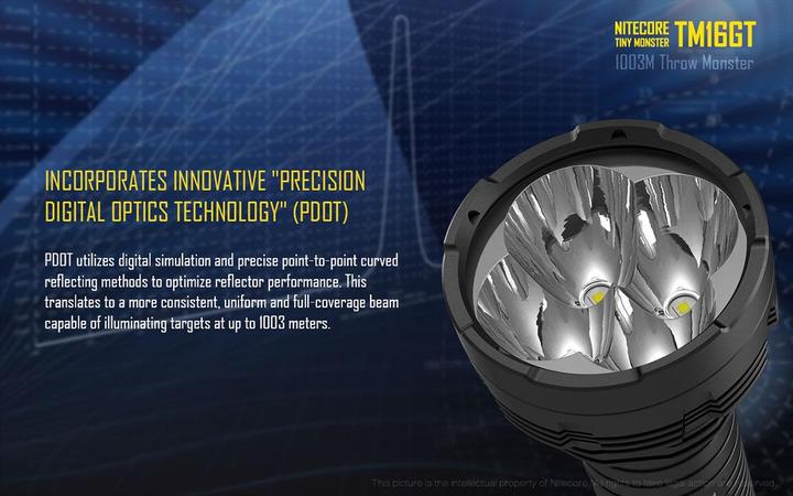 Image du produit Nitecore Tm16gt (18.20 cm, 3600 lm)
