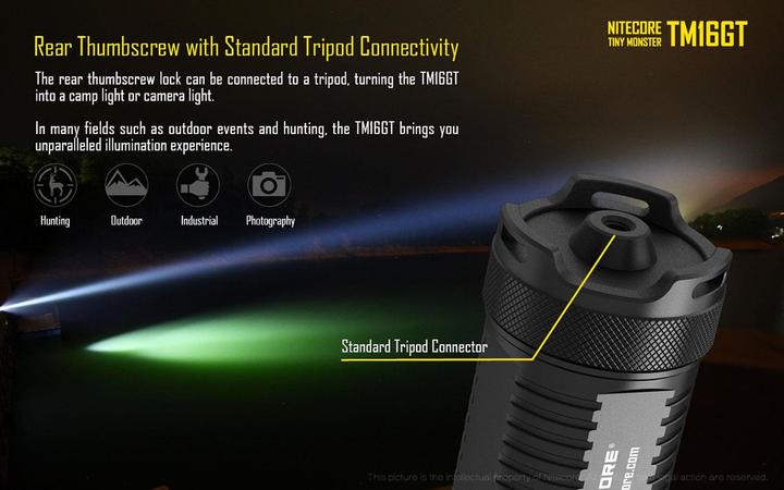 Image du produit Nitecore Tm16gt (18.20 cm, 3600 lm)