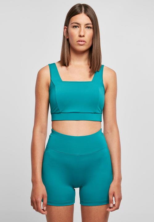 Actual product image Urban Classics Ladies Recycled Squared Sports Bra - 16972 (XS)