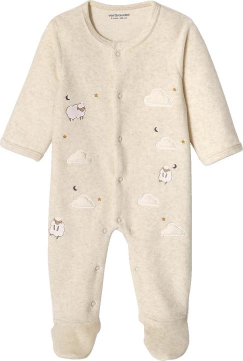 Vertbaudet Baby Samt-Strampler Oeko-Tex