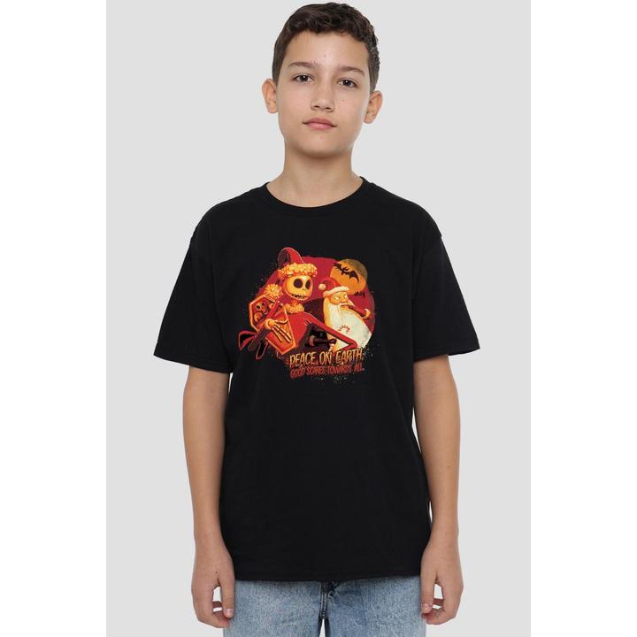 Produktbild The Nightmare Before Christmas Good Scares Towards All TShirt (140)