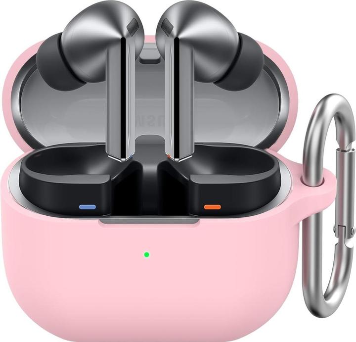 Screenguard Samsung Galaxy Buds3 Pro Liquid Silicone Case Hülle mit Karabiner