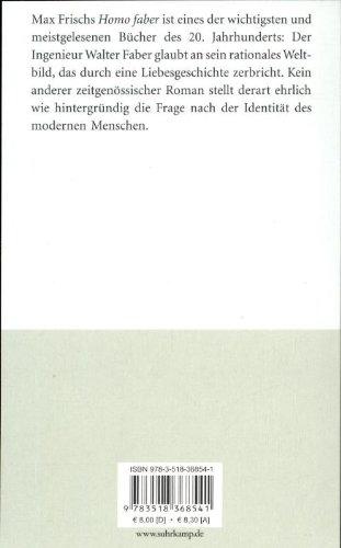 Produktbild Homo faber (Deutsch, Max Frisch, 1977)