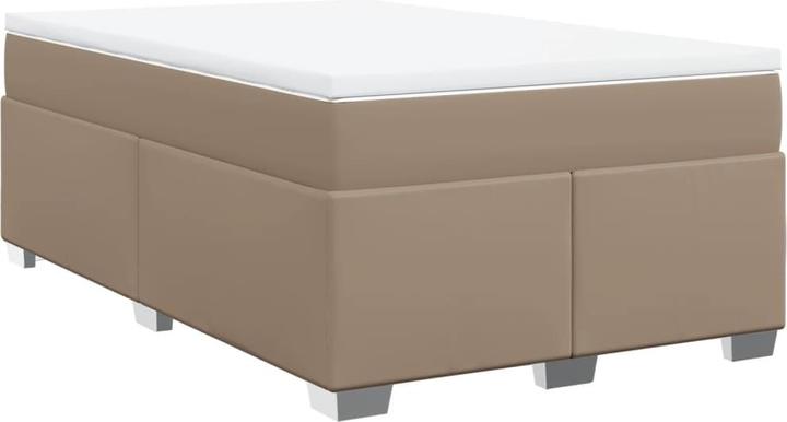 Produktbild VidaXL Boxspringbett Polsterbett Bett Doppelbett Matratze 140x190cm Kunstleder (140 x 190 cm)