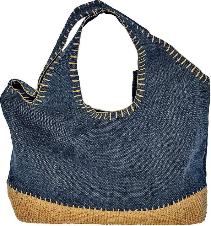 Actual product image Loberon Bag set of 2 Cacula blue/cream