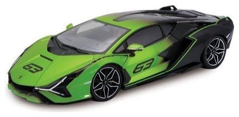 Produktbild Bburago 18-15059 - &MAISTO - MODEL KIT LAMBORGHINI SIAN FKP 37 - 1:18