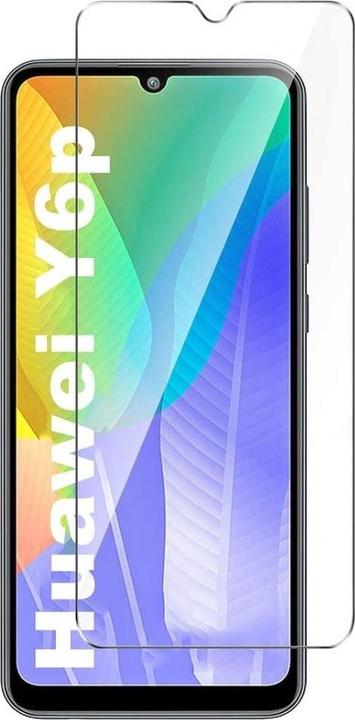 Productafbeelding Screenguard Huawei Y6p Beschermende Glazen Film Hoesje Vriendelijk Ontwerp (1 Stuk, Huawei Y6p)