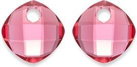 Sparkling Jewels Sparkling Fuchsia Quartz Drop Earrings
