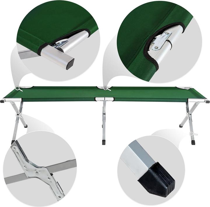 Image du produit tectake 4x Lit de camp