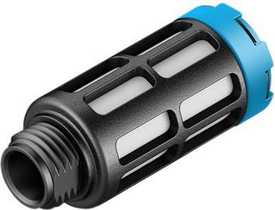 Actual product image Festo Silencer, polyacetal housing, compressed air, G1/8″, grub screw, polyethylene