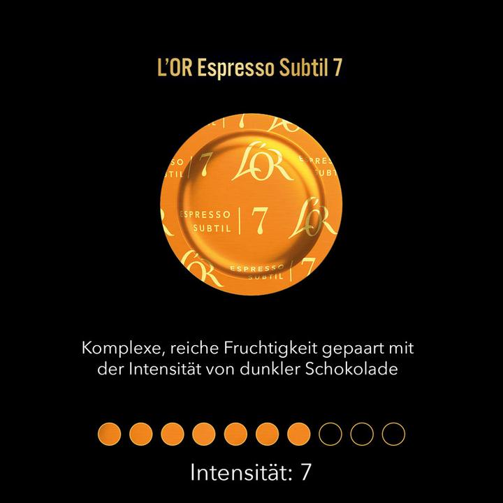 Image du produit L’OR Espresso Subtil (50 x Port.)