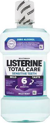 Listerine Total Care Sensitive Teeth Mild Taste Mouthwash (500 ml, Mundwasser)