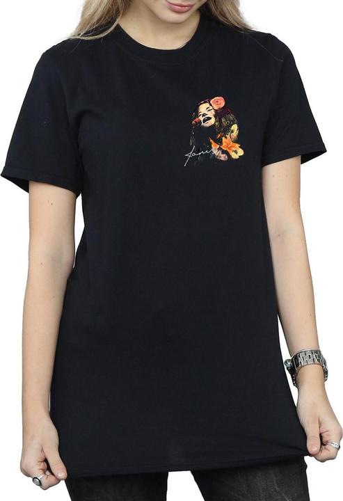 Produktbild Janis Joplin Floral Faux Pocket TShirt (XXL)